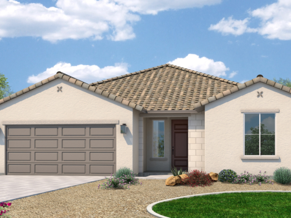 Poppy rendering of street view