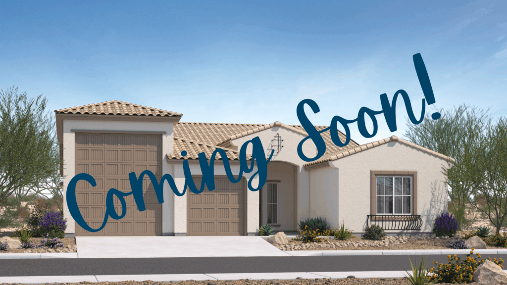The Lavish RV Floorplan, Elevation A, Rendering with a "Coming Soon" banner