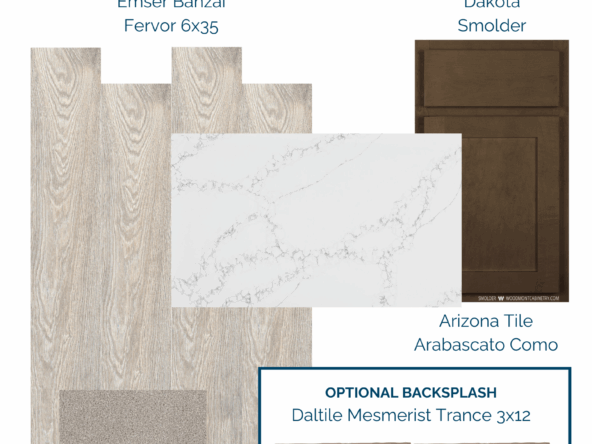 Available Daisy floor plan's interior finishes