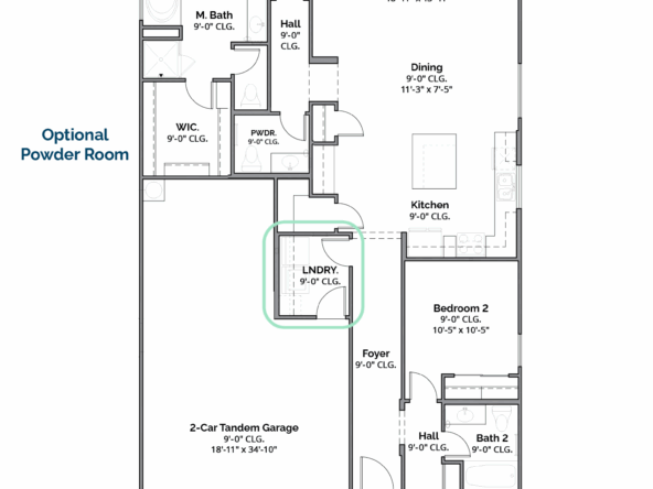 Available Daisy Floor plan image