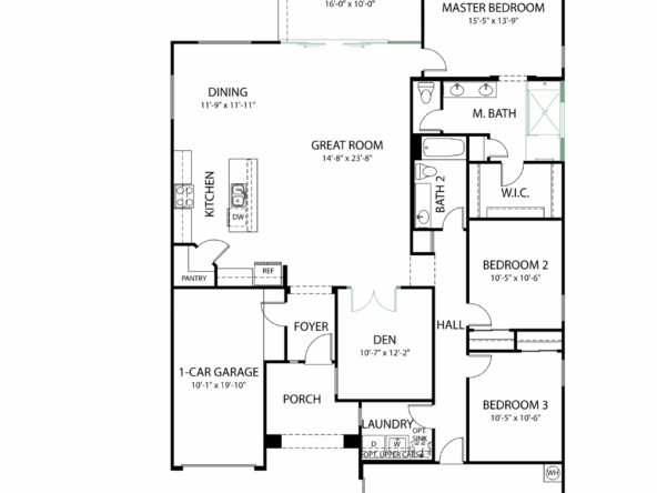 floor plan of available jasmine home