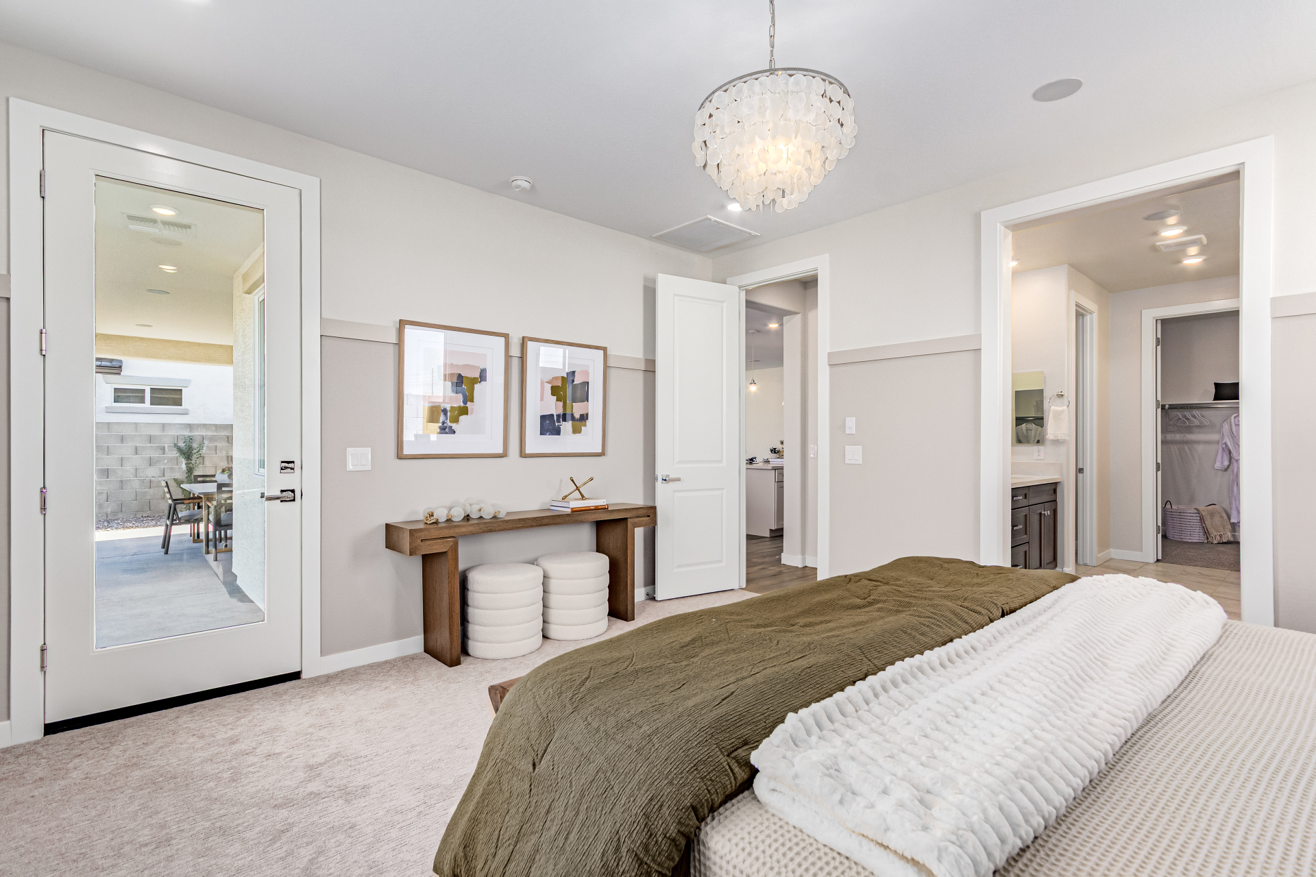 Poppy Model Home as seen from the Master Bedroom corner