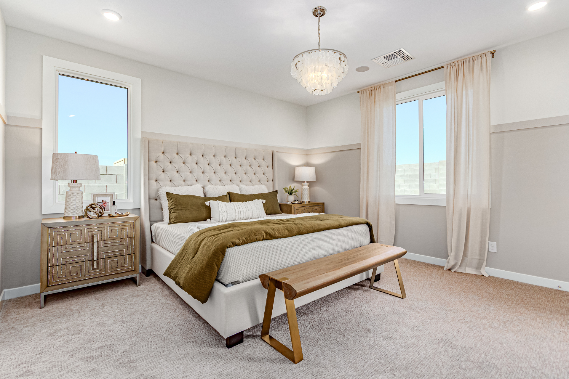 Poppy Model Home Master Bedroom