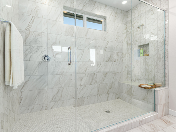Poppy Model Home Master Walk-In Shower
