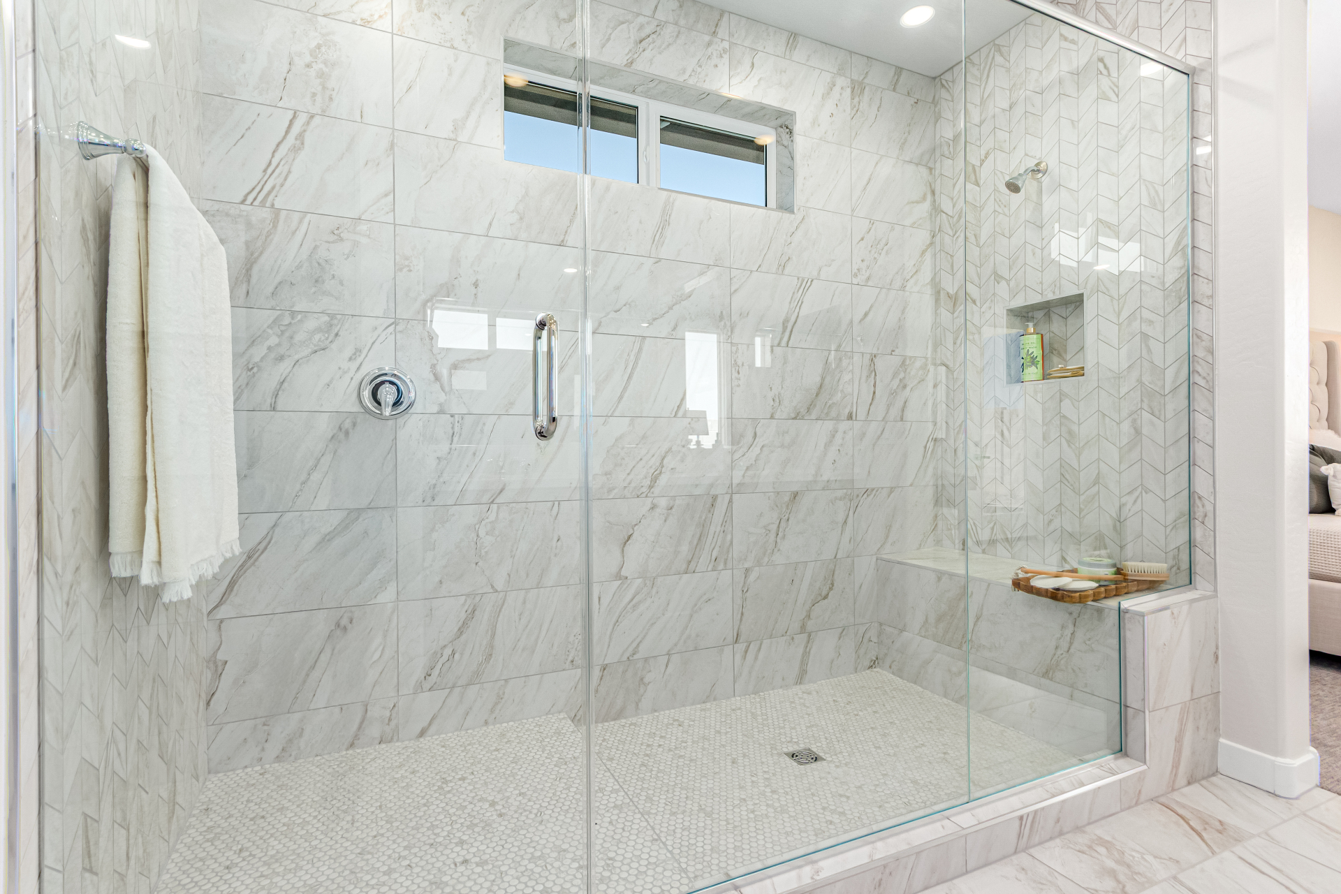 Poppy Model Home Master Walk-In Shower