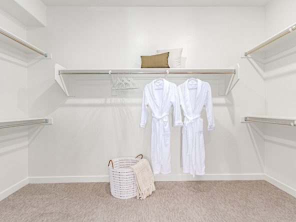 Poppy Model Home large Master Closet