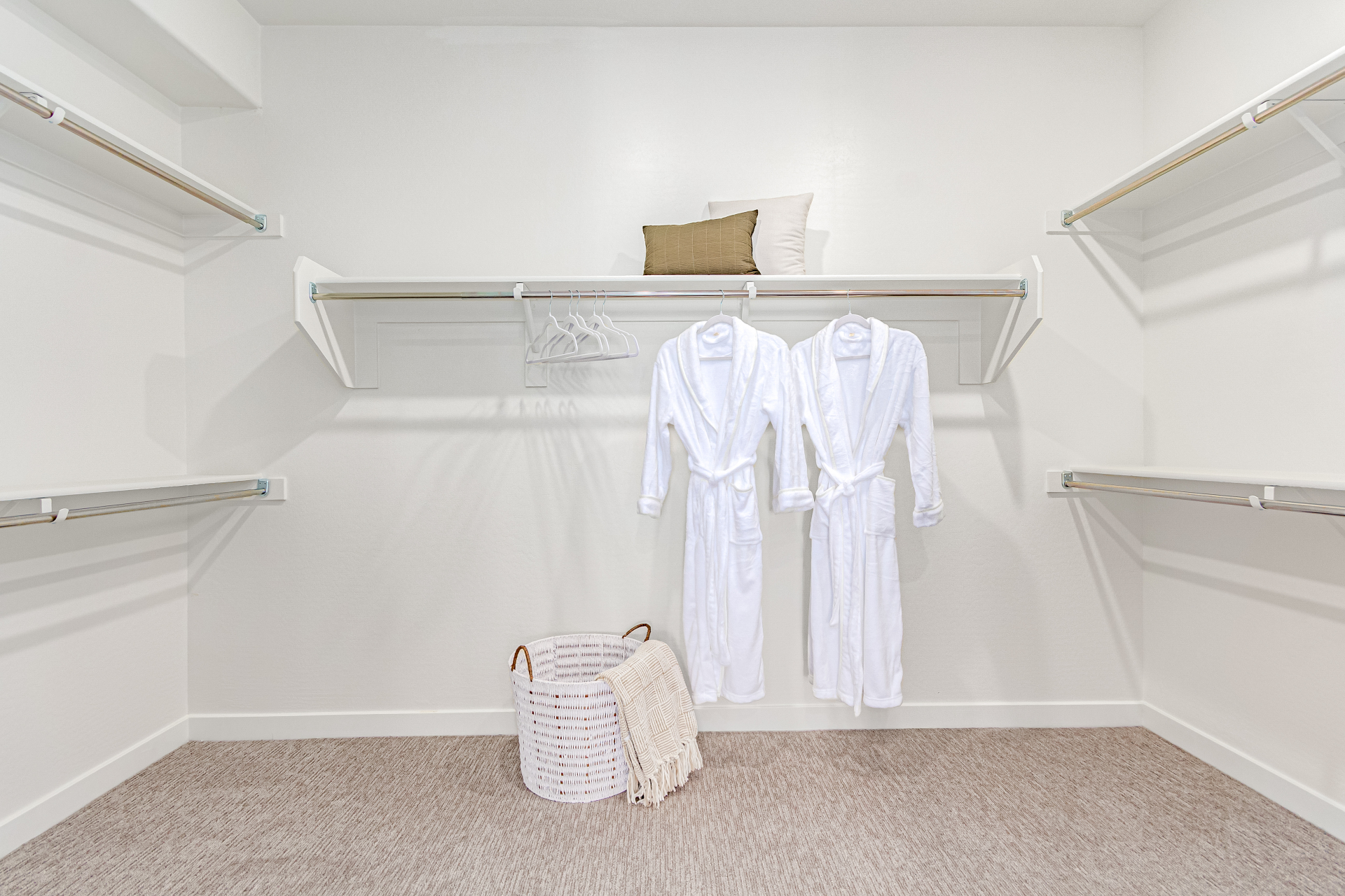 Poppy Model Home large Master Closet