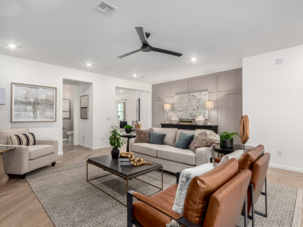 Journey model home great room view