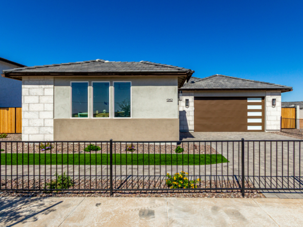 Marigold model home as seen from the street
