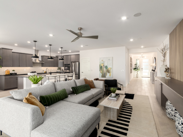 Marigold model home great room