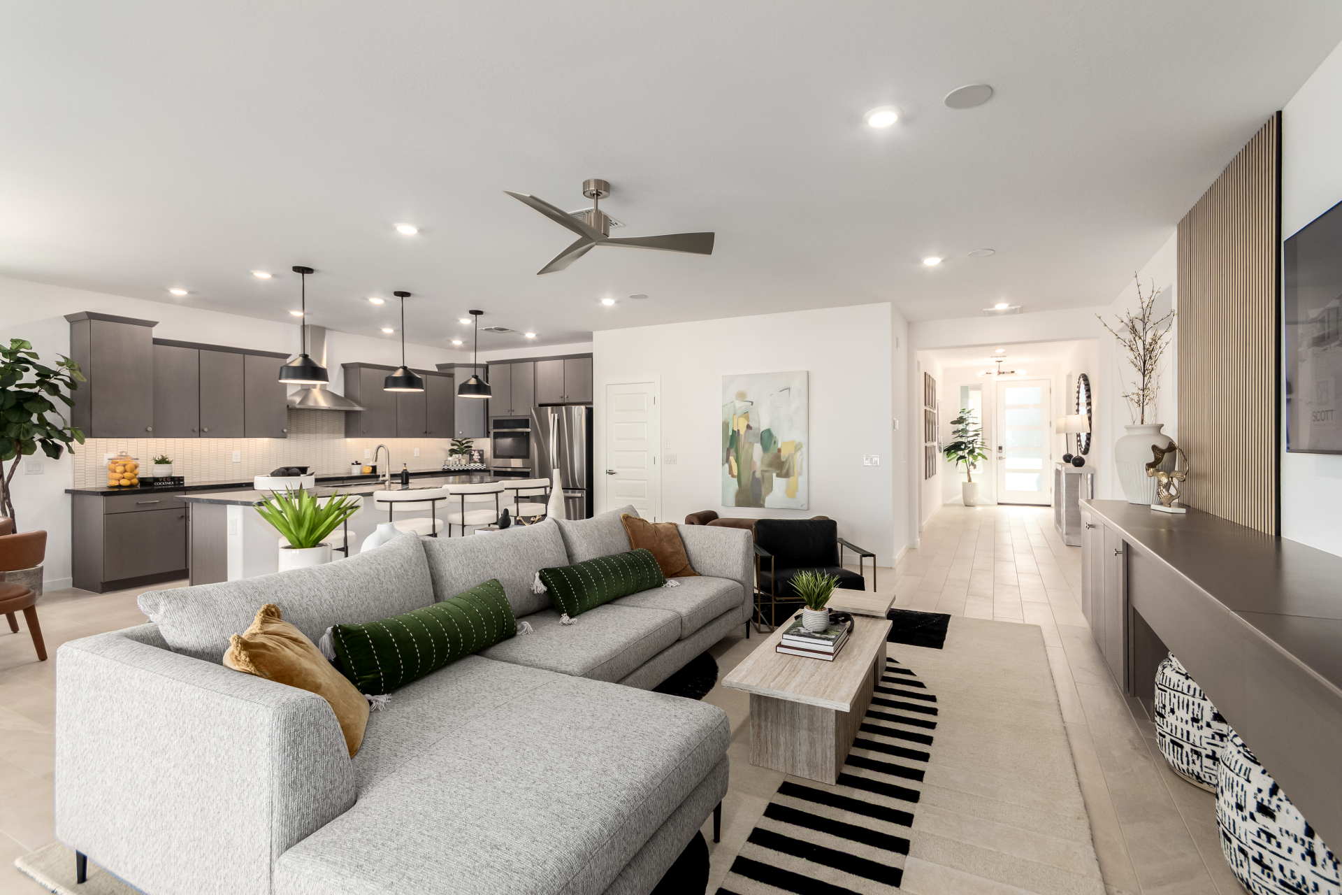 Marigold model home great room