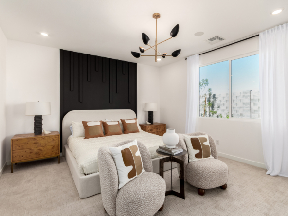 Marigold model home master bedroom