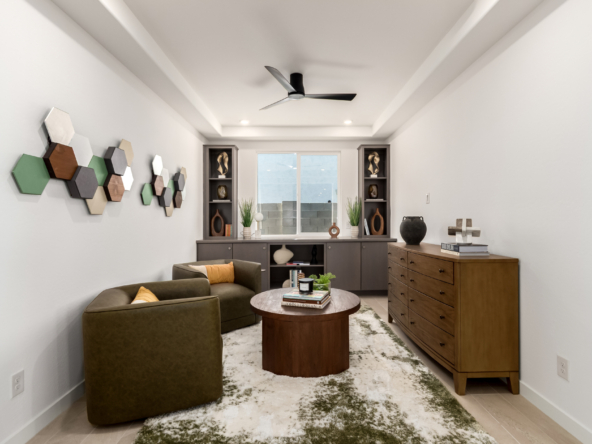 Marigold model home den