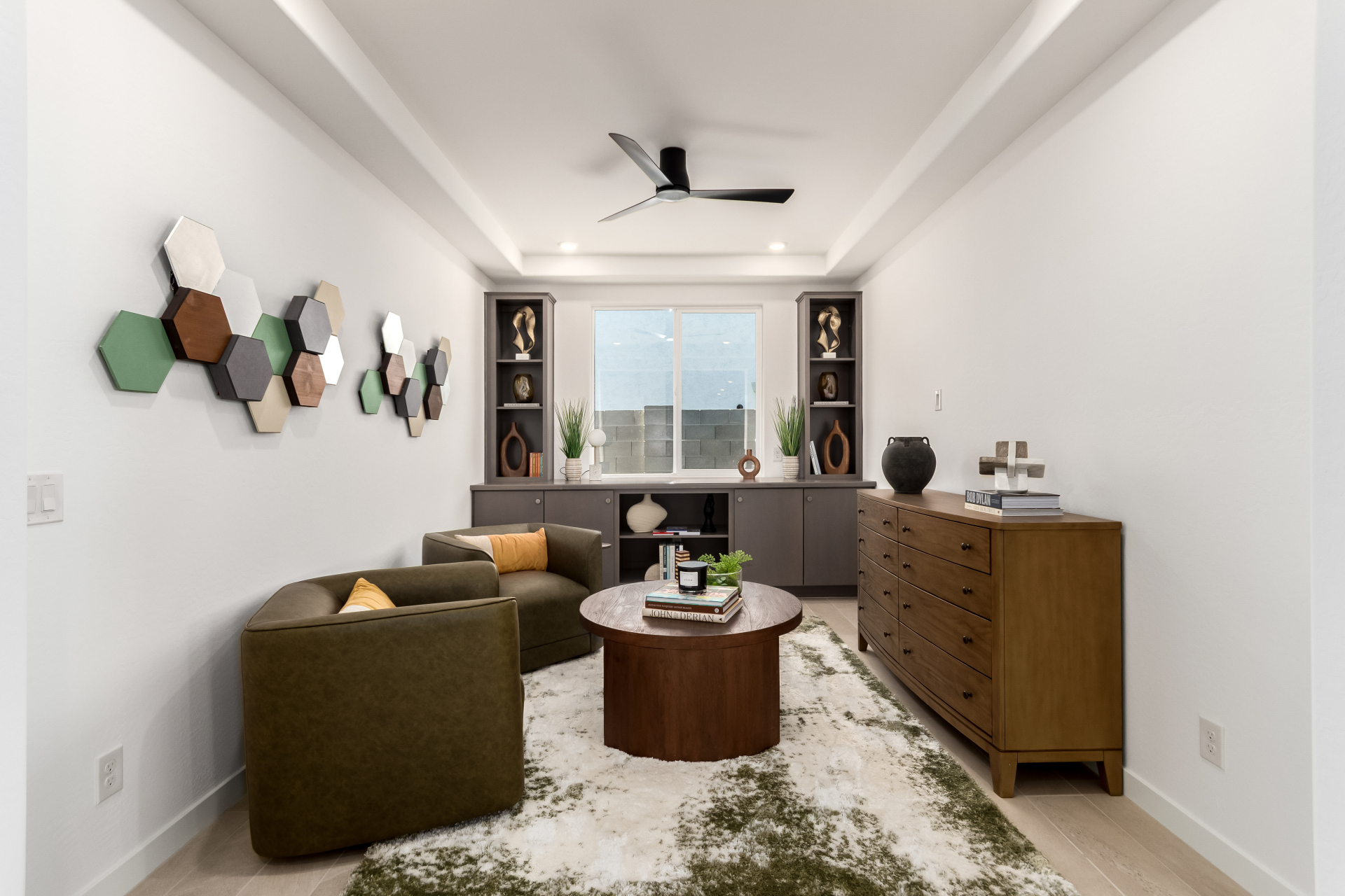 Marigold model home den