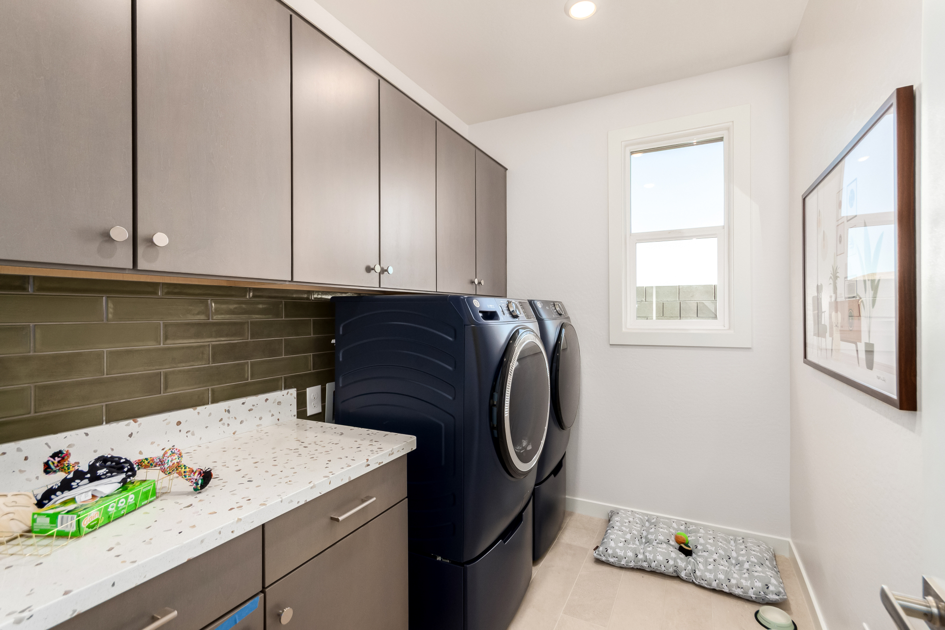 Marigold model home laundry room