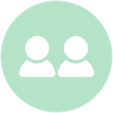 icon of 2 people