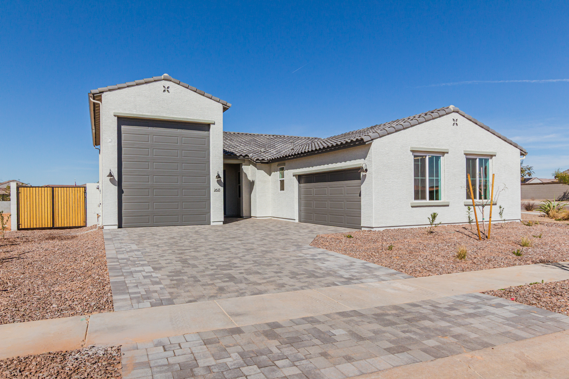 Discovery RV home seen from street level
