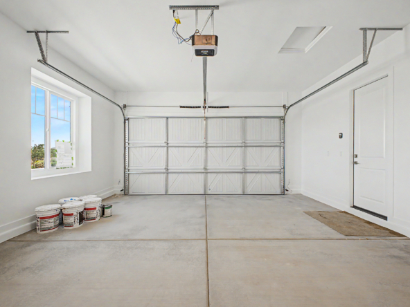 Tranquility RV Plan view of 2-car garage