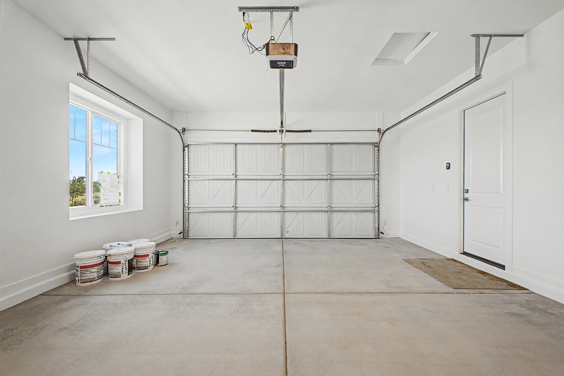 Tranquility RV Plan view of 2-car garage