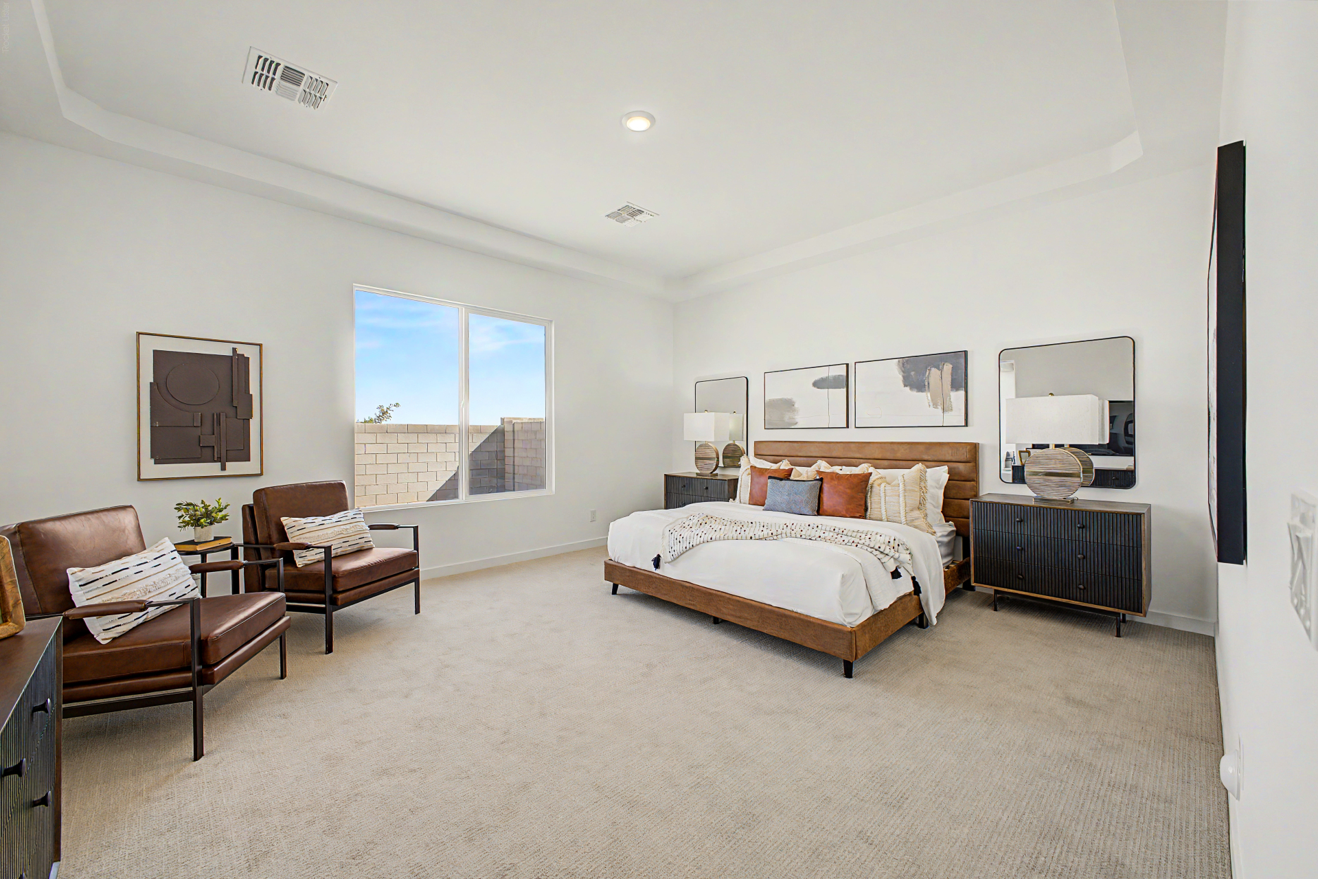 Lavish Floor Plan oversized master bedroom