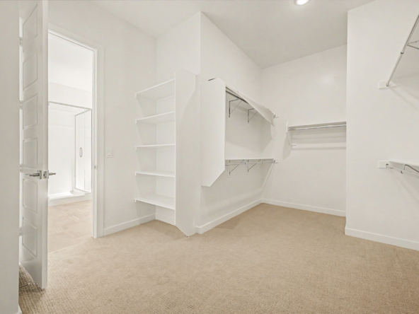 Lavish Floor Plan master walk in closet