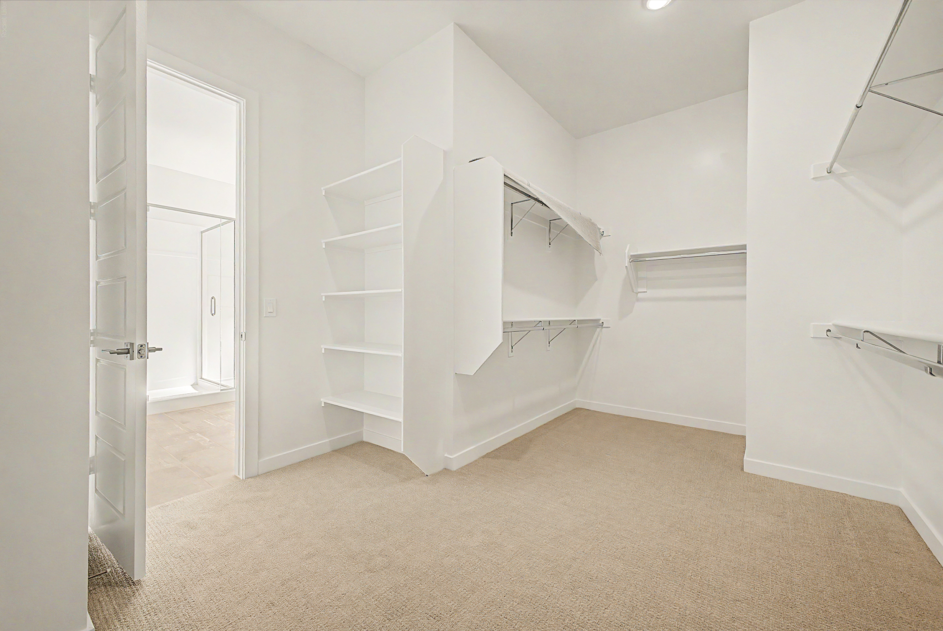Lavish Floor Plan master walk in closet