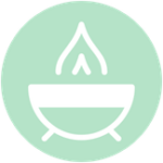 Icon of a firepit
