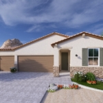 Ridgeline rendering with a sonoran elevation